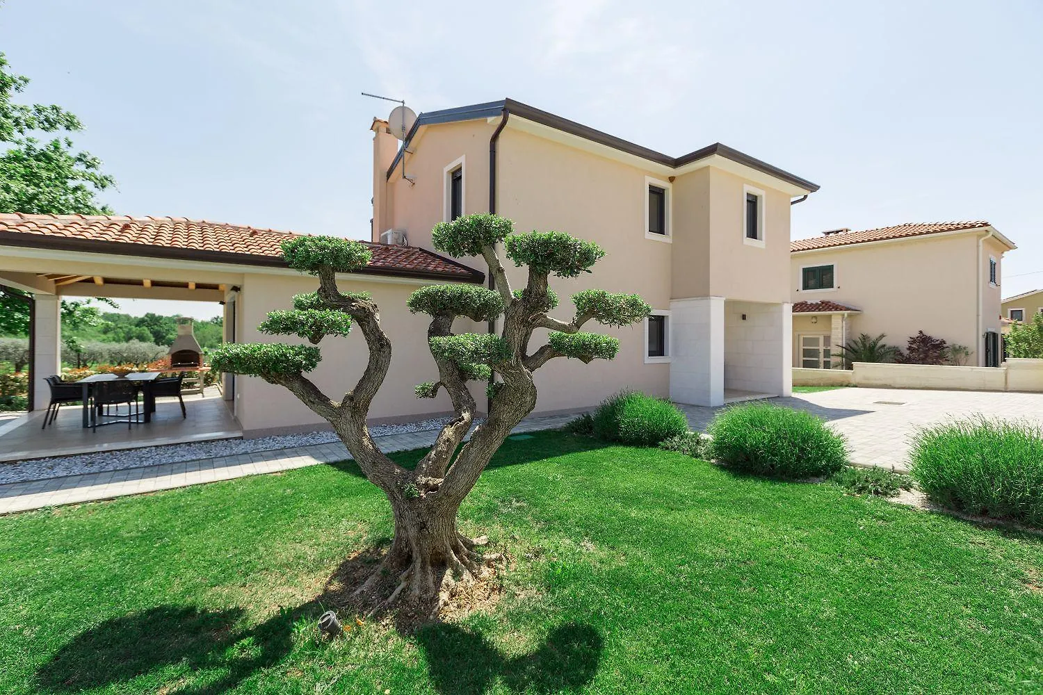 Moderne Villa Mit Privatpool, Meerblick, Babybett, Bbq, Klimatisierte Schlafzimmer - Perfekt Zum Biken Radmani 克罗地亚