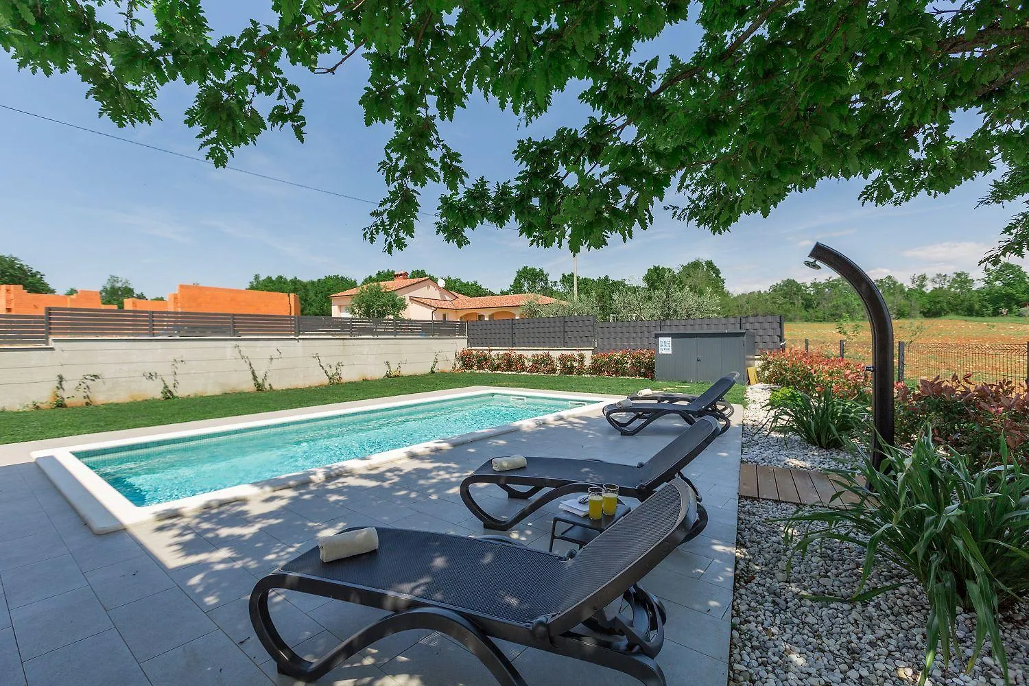 Moderne Villa Mit Privatpool, Meerblick, Babybett, Bbq, Klimatisierte Schlafzimmer - Perfekt Zum Biken Radmani 克罗地亚
