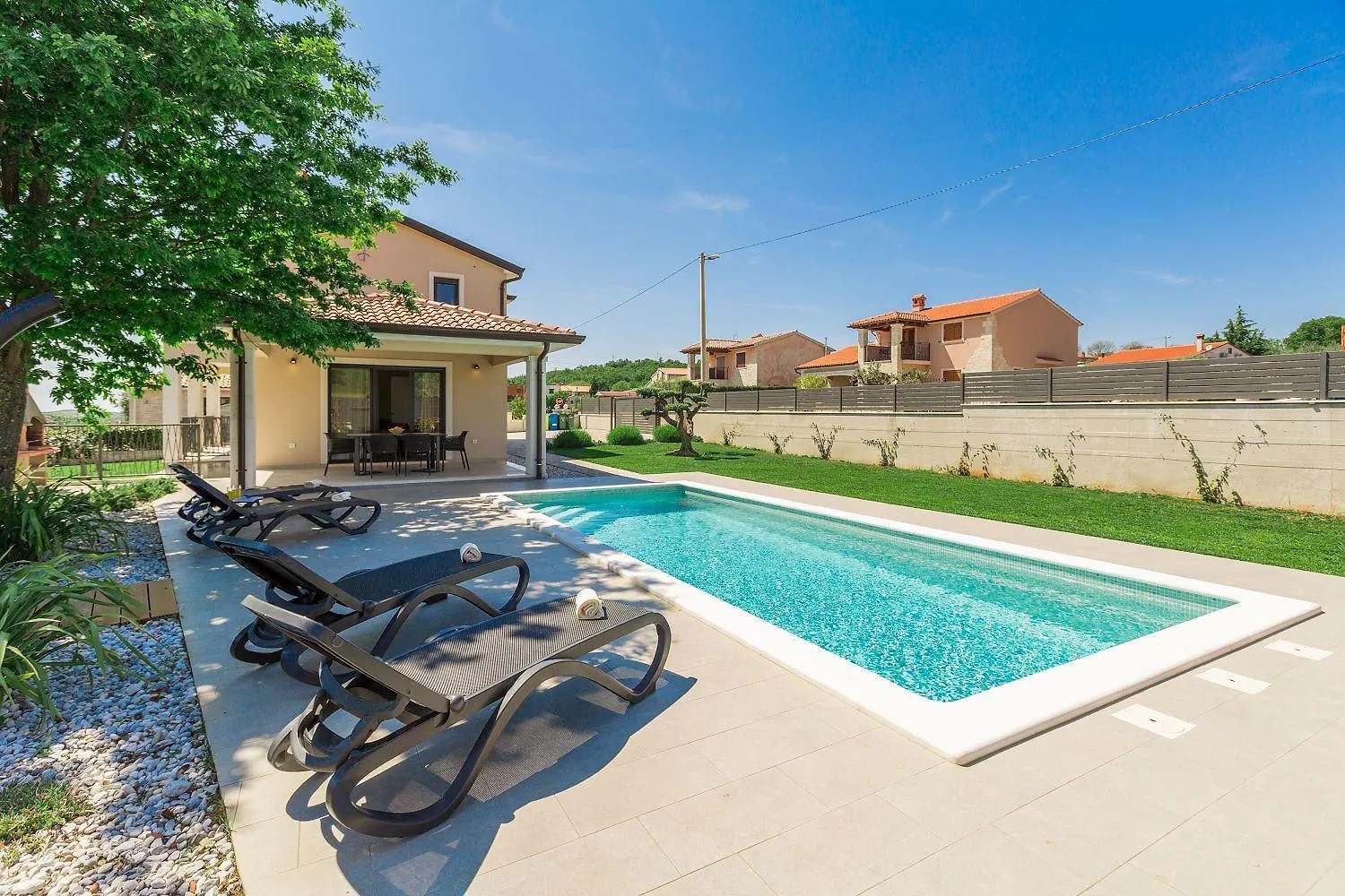 Moderne Villa Mit Privatpool, Meerblick, Babybett, Bbq, Klimatisierte Schlafzimmer - Perfekt Zum Biken Radmani 0*,  克罗地亚